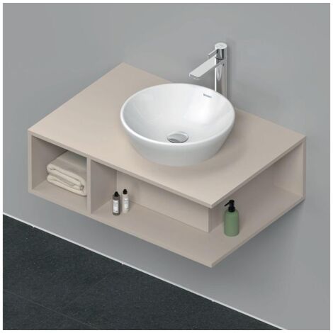Duravit D-Neo, Waschtischunterbau wandhängend, Breite 800 x Tiefe