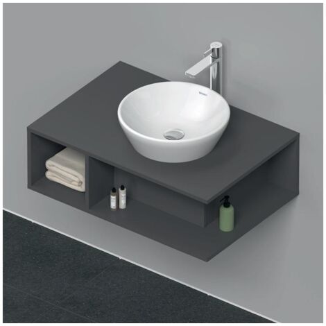Duravit D-Neo, Waschtischunterbau wandhängend, Breite 800 x Tiefe