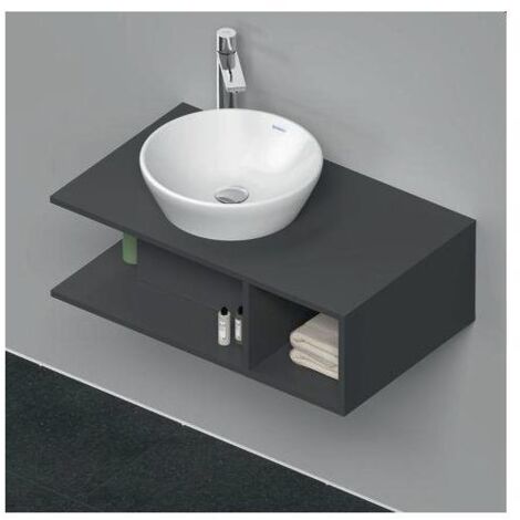 Duravit D-Neo, Waschtischunterbau wandhängend Compact, Breite 800