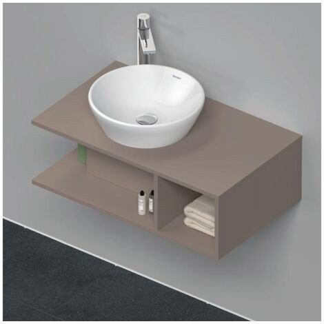 Duravit D-Neo, Waschtischunterbau wandhängend Compact, Breite 800