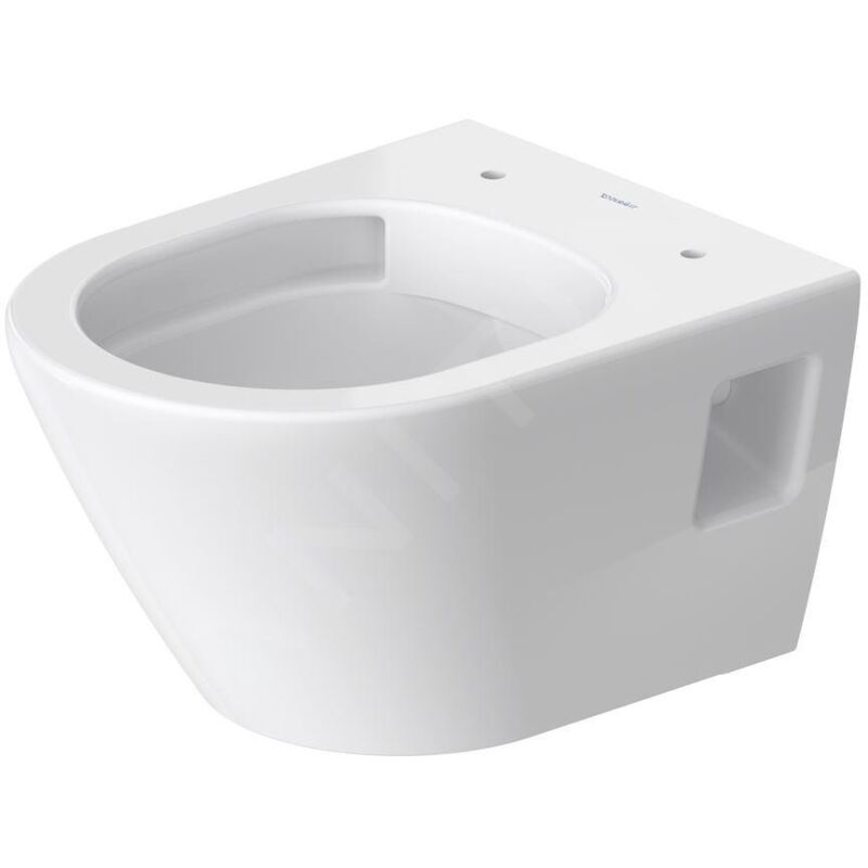 Duravit - D-Neo wc suspendu Compact, chasse deau basse, sortie