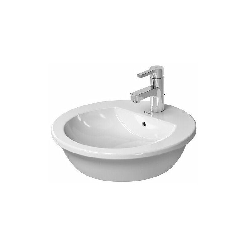 

Lavabo sobre encimera DARLING NEW con orificio rebosadero B 470mm geschl 1 orificio we