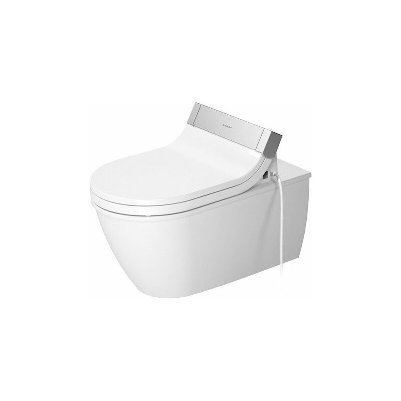 

Duravit Darling New Wand WC 254409, lavable, para SensoWash, 620mm, color: Blanco con Wondergliss - 25440900001