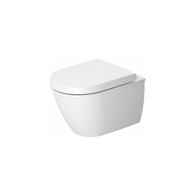 

Duravit Darling New Wall WC Compact 254909, lavable, 485mm, color: Blanco con Wondergliss - 25490900001