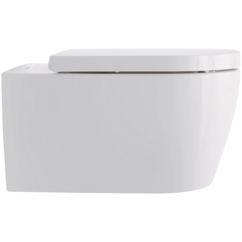 Me By Starck Wand-wc 570x370x355mm, Weiß Hochglanz, 4, 5l, Tiefspüler, Geschlossen, Waagerecht - Duravit