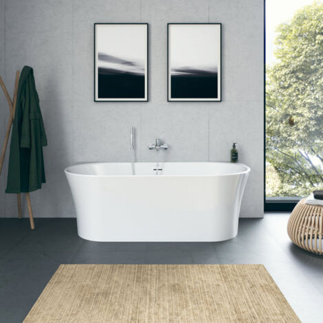 Duravit DuraSenja Badewanne, weiß, Ecke links, 700580000000000