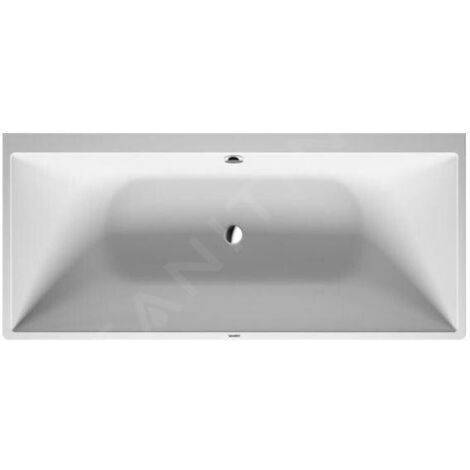Duravit DuraSquare Baignoires version avant, habillage sans