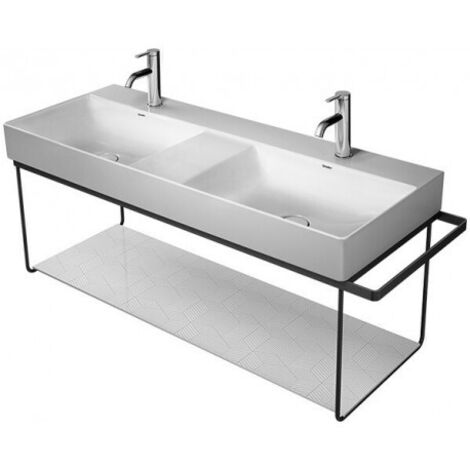 Duravit DuraSquare console en métal 126,5x45,1cm, pour lavabo