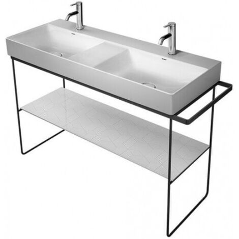 Duravit DuraSquare console en métal 126,5x45,1cm, pour lavabo