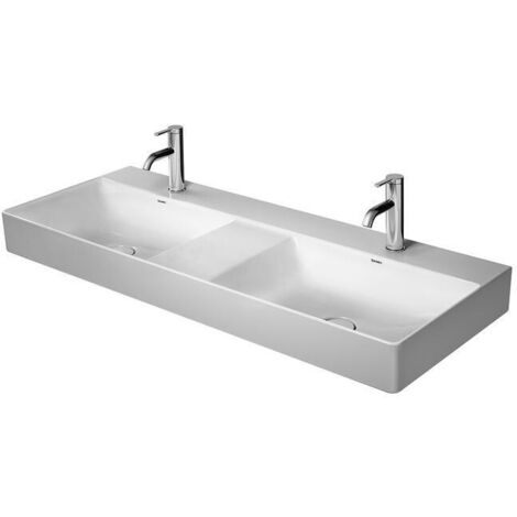Duravit DuraSquare Doppelwaschtisch, Möbel-Doppelwaschtisch