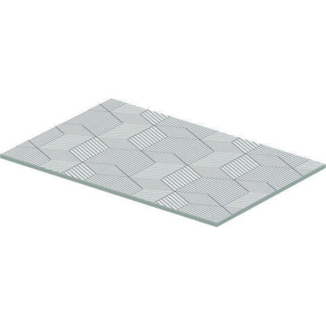 Duravit DURASQUARE inserto in vetro per consolle in metallo 003113/114 cubic line