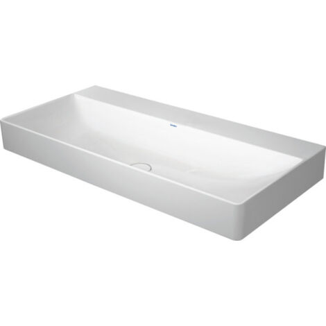 Duravit DuraSquare lavabo pour meuble, 100x47cm, sans trou pour