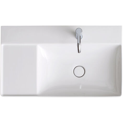 Duravit DuraSquare lavabo pour meuble, 80x47cm, 1 trou pour