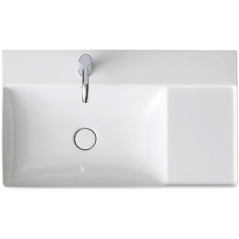 Duravit DuraSquare lavabo pour meuble, 80x47cm, 1 trou pour