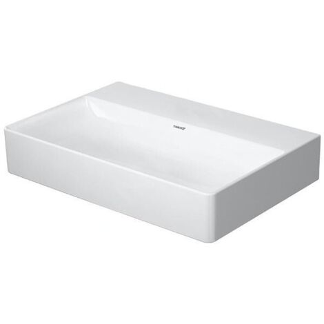 Duravit DuraSquare Lavabo pour meuble Compact, 60x40cm, sans
