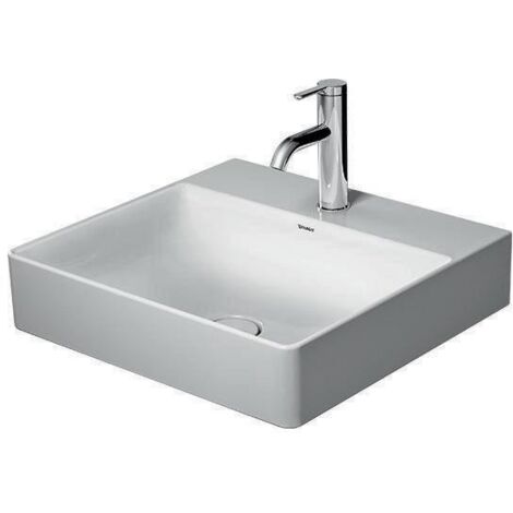 Duravit DuraSquare Möbelwaschtisch, 50x47cm, ohne Hahnloch, ohne