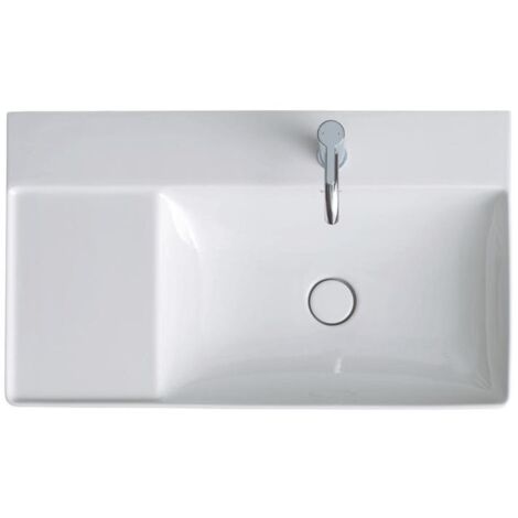 Duravit DuraSquare Möbelwaschtisch, 80x47cm, ohne Hahnloch,