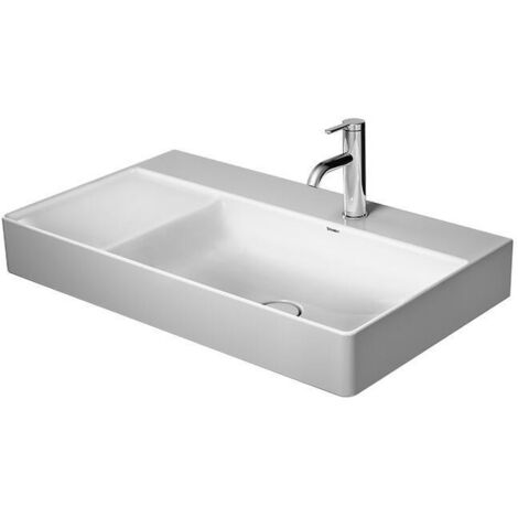 Duravit DuraSquare Möbelwaschtisch, 80x47cm, ohne Hahnloch, ohne