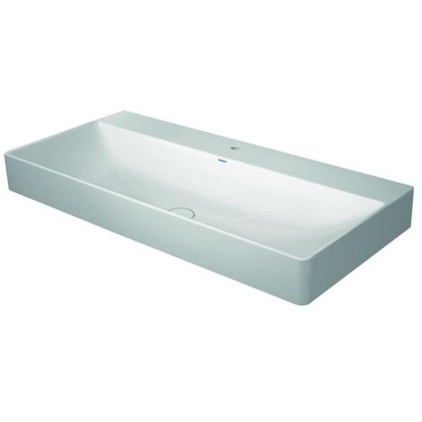 Duravit DuraSquare Waschtisch, 100x47cm,1 Hahnloch, ohne