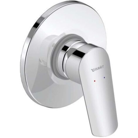 Duravit DuraStyle Basic - Miscelatore doccia ad incasso, con corpo incasso, cromo N14210007010