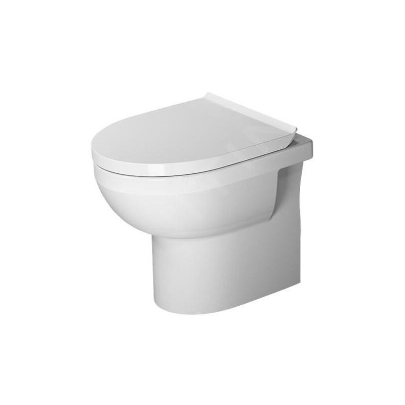 Duravit - No.1 Set pour wc au sol, siège de wc inclus, 370x480mm,