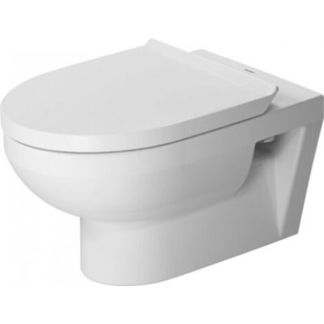 Duravit Durastyle Basic WC de pared 36,5 cm, lavavajillas, sin borde, 4,5 L, color: Blanco con Wondergliss - 25620900001