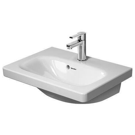 Duravit DuraStyle Lavabo Compact 55 cm avec trop-plein, avec
