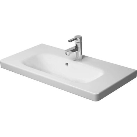 Duravit DuraStyle Lavabo compacto de 78,5 cm con rebosadero, con