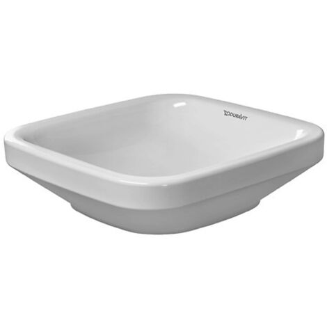 Duravit DuraStyle - Lavabo da appoggio, 43x43 cm, bianco 0349430000