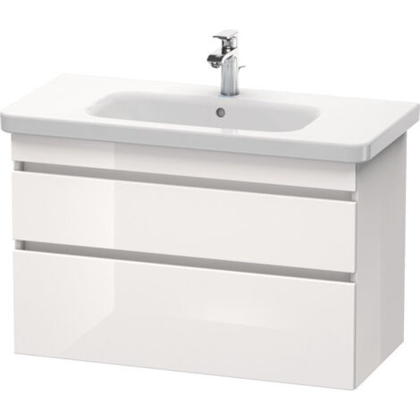 Duravit DuraStyle meuble sous-lavabo suspendu 6482, 2 tiroirs,