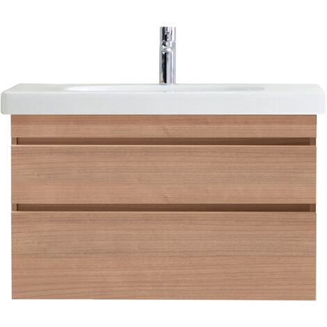 Duravit DuraStyle meuble sous-lavabo suspendu 6482, 2 tiroirs,