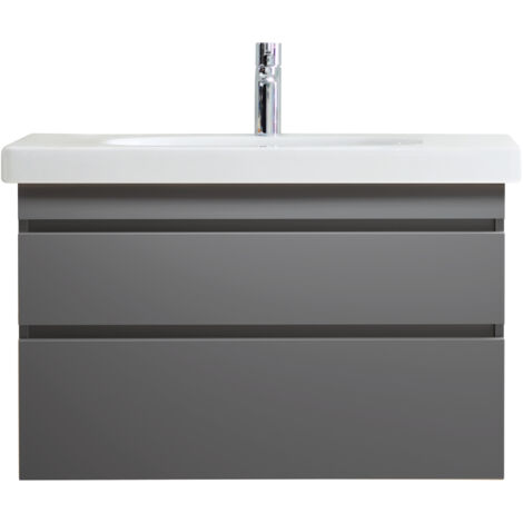 Duravit DuraStyle meuble sous-lavabo suspendu 6482, 2 tiroirs,