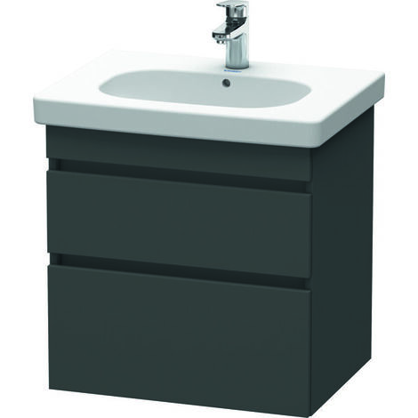 Duravit DuraStyle meuble sous-lavabo suspendu 6483, 2 tiroirs,