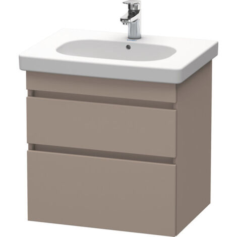 Duravit DuraStyle meuble sous-lavabo suspendu 6483, 2 tiroirs,