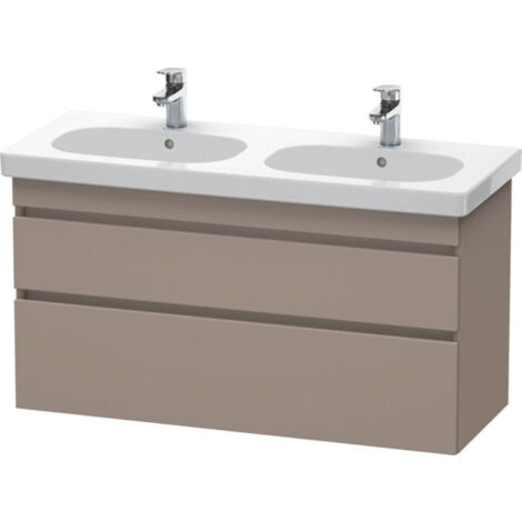 Duravit DuraStyle meuble sous-lavabo suspendu 6486, 2 tiroirs,