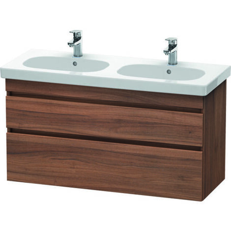 Duravit DuraStyle meuble sous-lavabo suspendu 6486, 2 tiroirs,