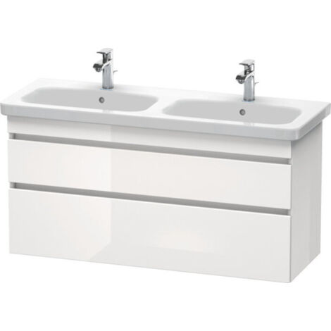 Duravit DuraStyle Meuble sous-lavabo suspendu 6498, 2 tiroirs,