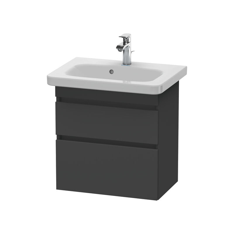 

Duravit DuraStyle Módulo de lavabo de pared 6479, 2 cajones, 580mm, para DuraStyle, Color (frente/cuerpo): Grafito Mate Decoración - DS647904949