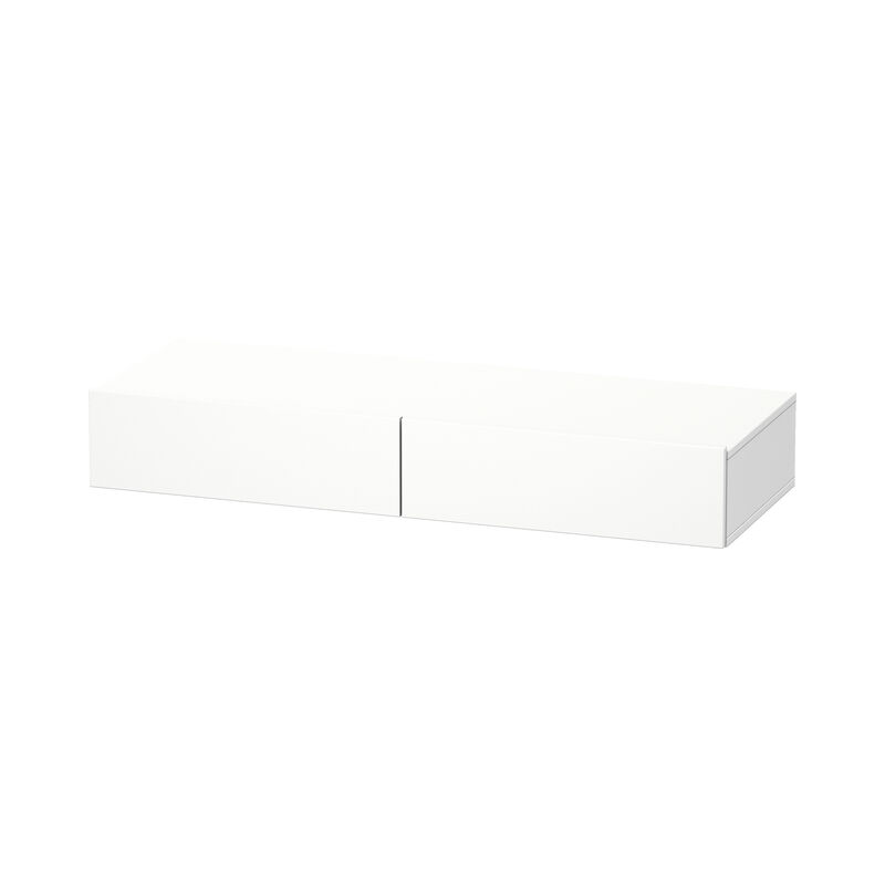 

Duravit DuraStyle Schubkastenablage 8271, 2 Schubkästen, 1200mm, Color (frente/cuerpo): Castaño Oscuro / Blanco Mate - DS827105318