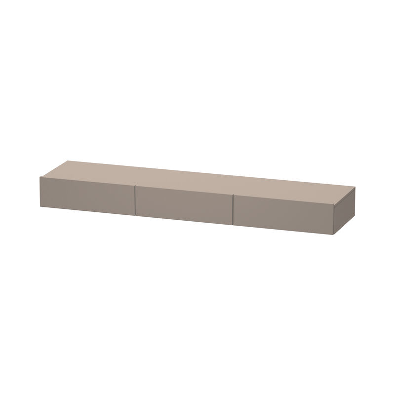 

Duravit DuraStyle Schubkastenablage 8273, 3 Schubkästen, 1800mm, Color (frente/cuerpo): Decoración Basalto Mate - DS827304343