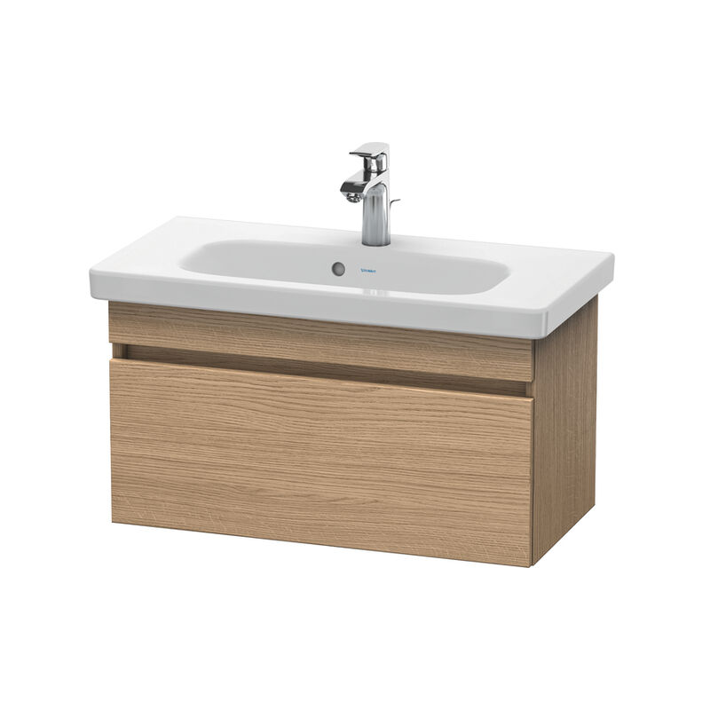 

Duravit DuraStyle Unidad de lavabo colgante mural 6399, 1 extraíble, 730mm, para DuraStyle, Color (frente/cuerpo): Decoración Roble Europeo