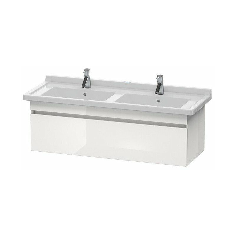 

Duravit - Mueble bajo lavabo DURASTYLE 470x1200x406mm castaño. blanco oscuro / mate