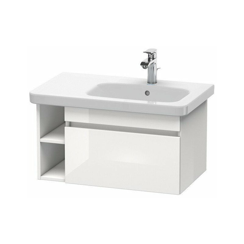 

Duravit - Mueble bajo lavabo DURASTYLE 448x730x398mm basalto mate / blanco mate