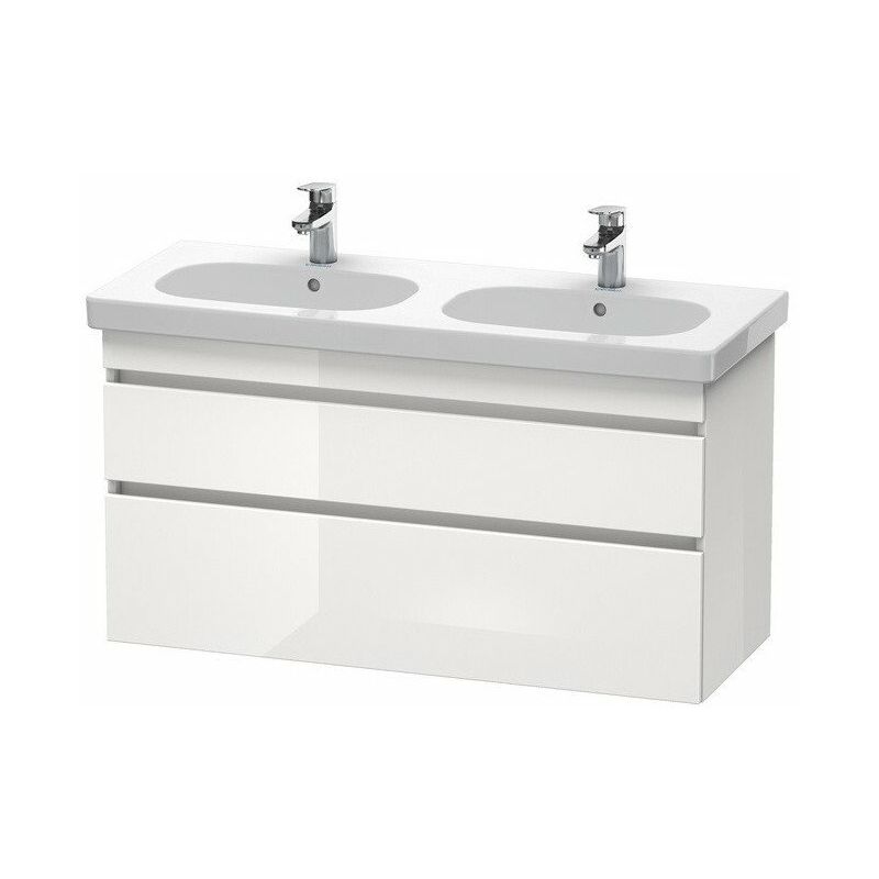 

Duravit - Mueble bajo lavabo DURASTYLE 453x1150x610mm blanco mate / basalto mate