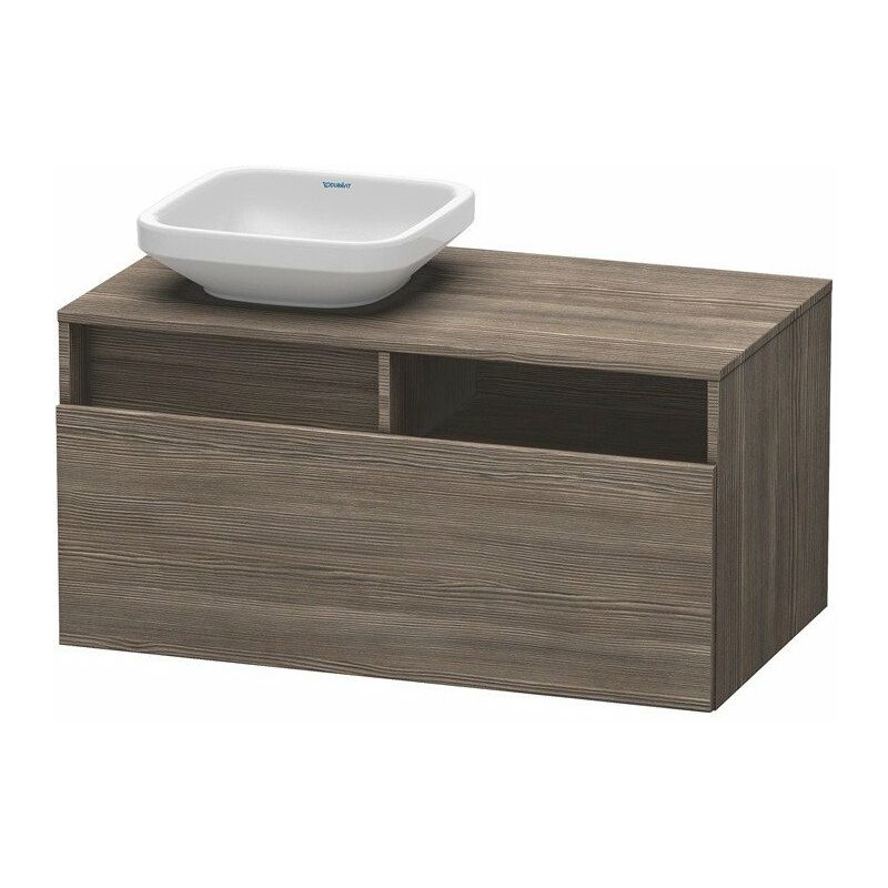 

Duravit - Mueble bajo lavabo 550x1000x500m DURASTYLE con corte a la izquierda de madera de pino