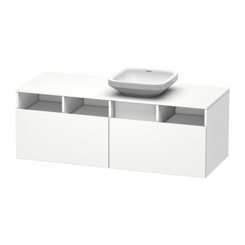 

Duravit - Mueble bajo lavabo 550x1400x500m DURASTYLE con recorte recto blanco mate