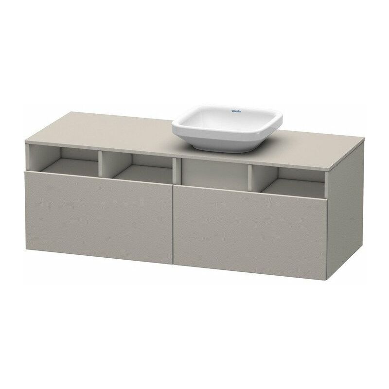 

Mueble bajo lavabo 550x1400x500m DURASTYLE con escotadura trasera