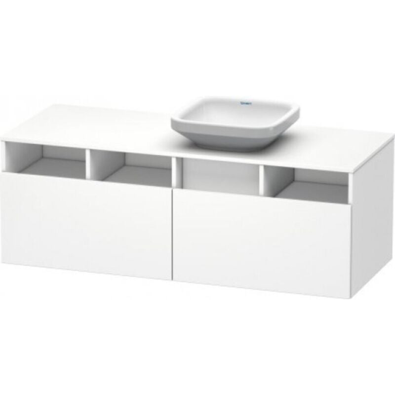 

Duravit - Mueble bajo lavabo 550x1400x500m DURASTYLE con recorte recto blanco brillante