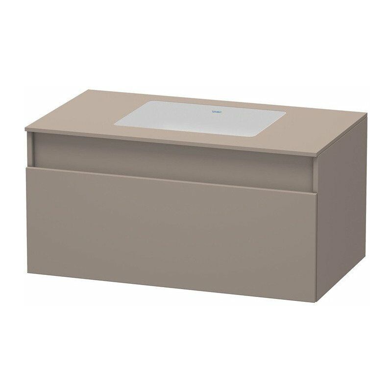 

Mueble bajo lavabo DURASTYLE 550x1000x500mm basalto mate / basalto mate