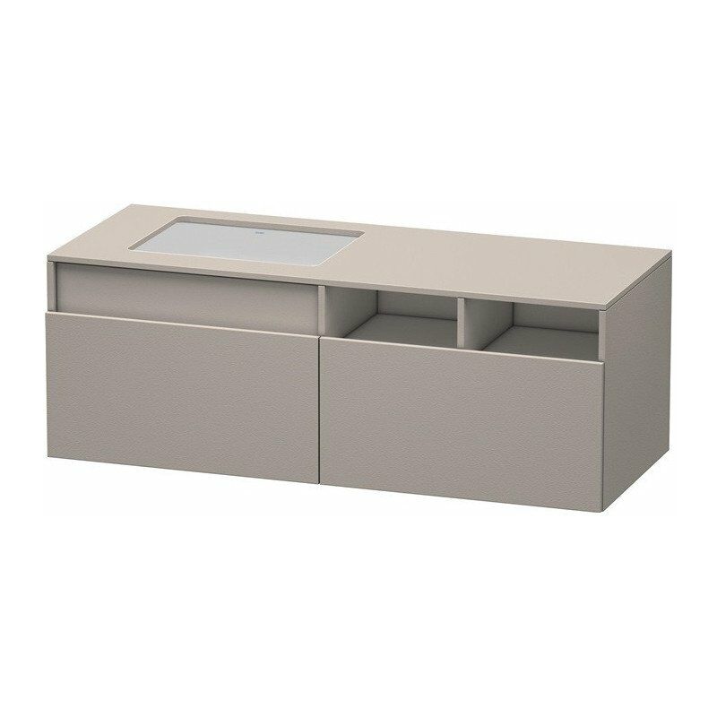 

Duravit - Mueble bajo lavabo 550x1400x500m DURASTYLE con abertura recta